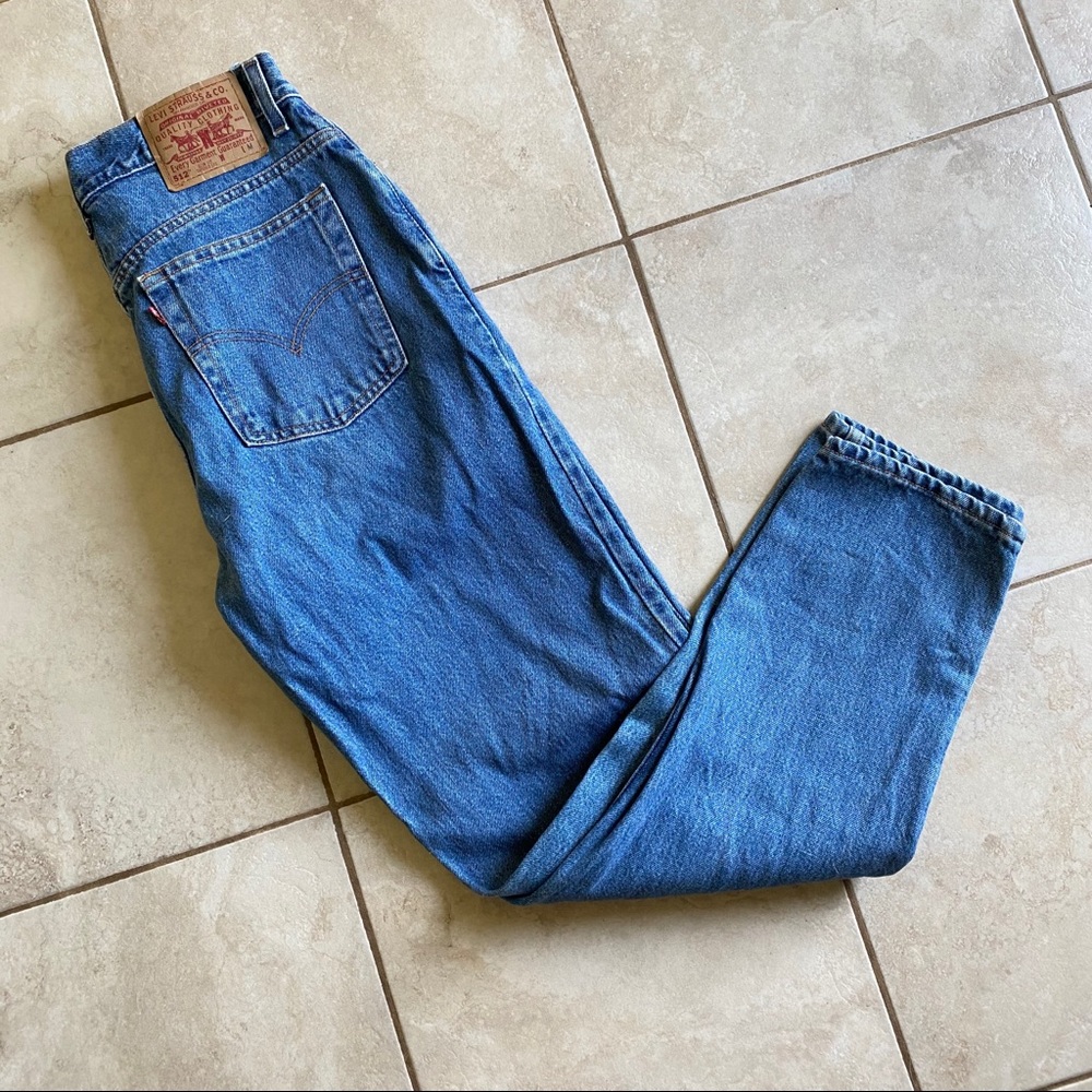 VINTAGE Levi’s 512 Slim Fit Tapered Leg Jeans 12